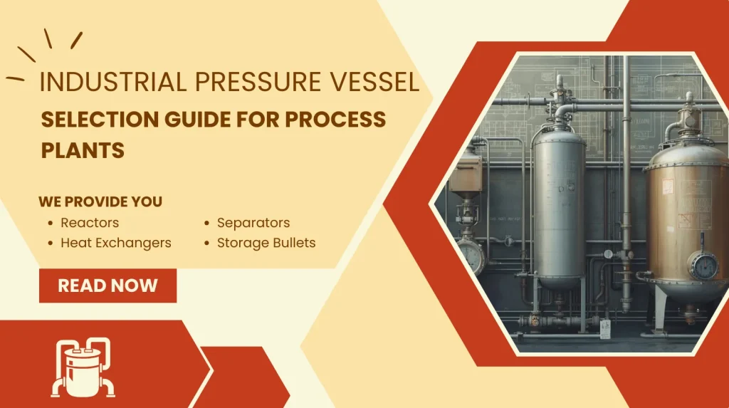 Industrial Pressure Vessels Selection Guide for Process Plants