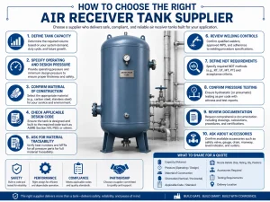 air receiver tank supplier