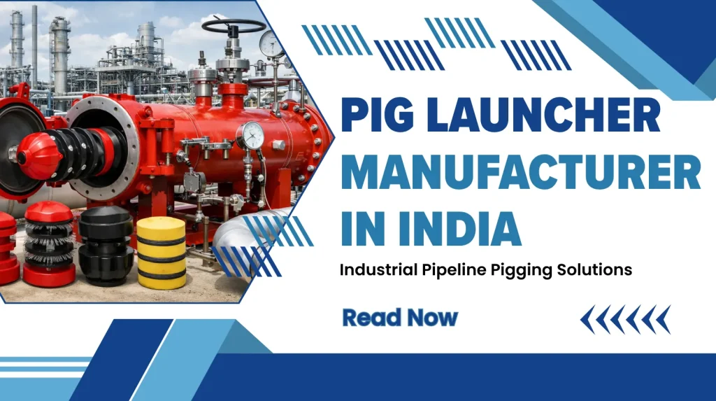 Pig Launcher Manufacturer in India – Industrial Pipeline Pigging Solutions