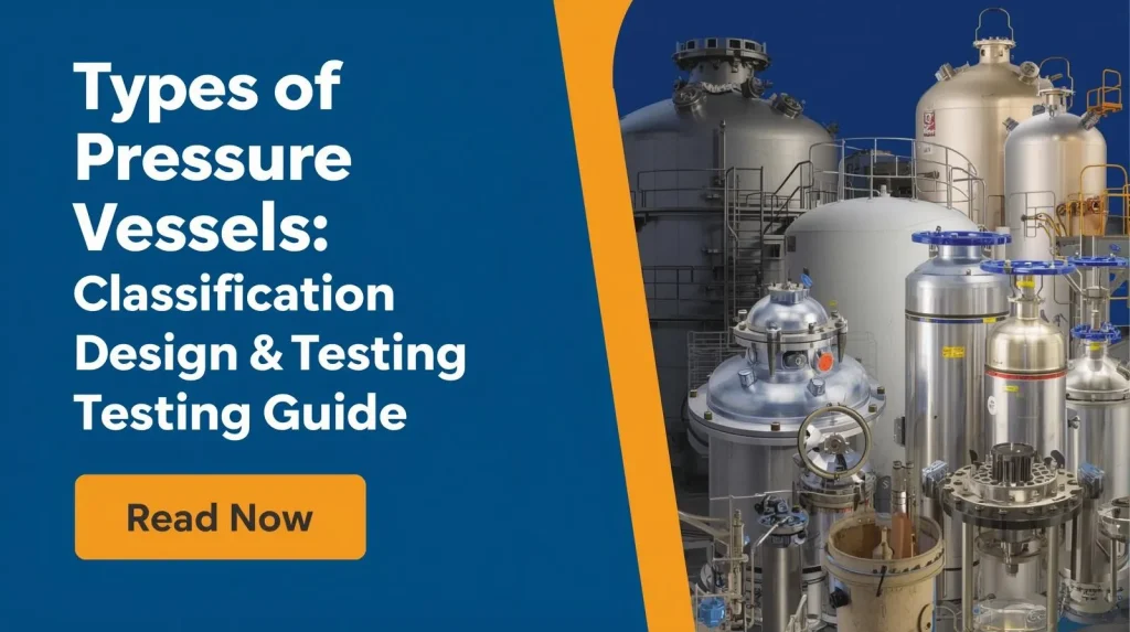 Types of Pressure Vessels: Classification, Design & Testing Guide