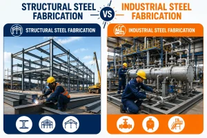 Structural Steel Fabrication vs Industrial Steel Fabrication