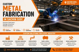 Custom Metal Fabrication in Sachin GIDC