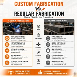 Custom Fabrication vs Regular Fabrication