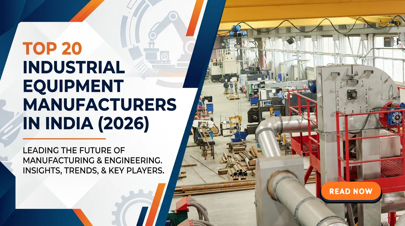 Top 20 Industrial Equipment Manufacturers in India (2026)