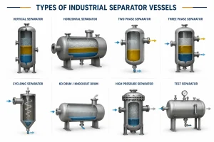 Types of Industrial Separator Vessels