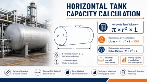 Horizontal Tank Capacity Calculation