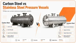Carbon Steel vs Stainless Steel Pressure Vessels