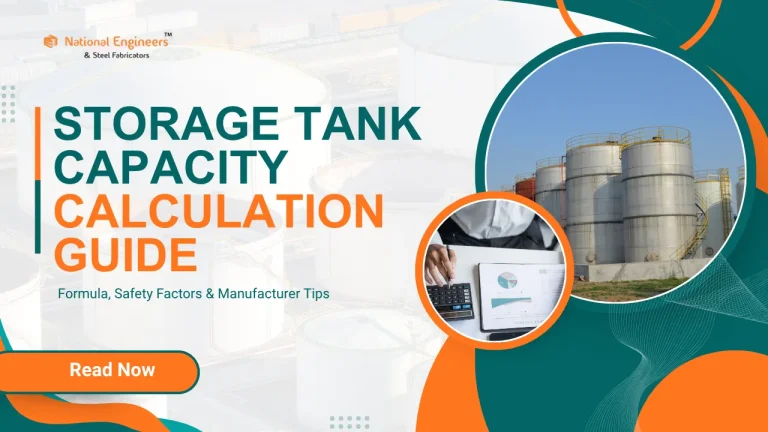 Storage Tank Capacity Calculation Guide: Formula, Safety Factors & Manufacturer Tips