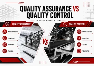 Quality Assurance vs Quality Control in Steel Fabrication