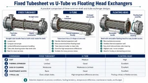 shell and tube heat exchanger manufacturer in India