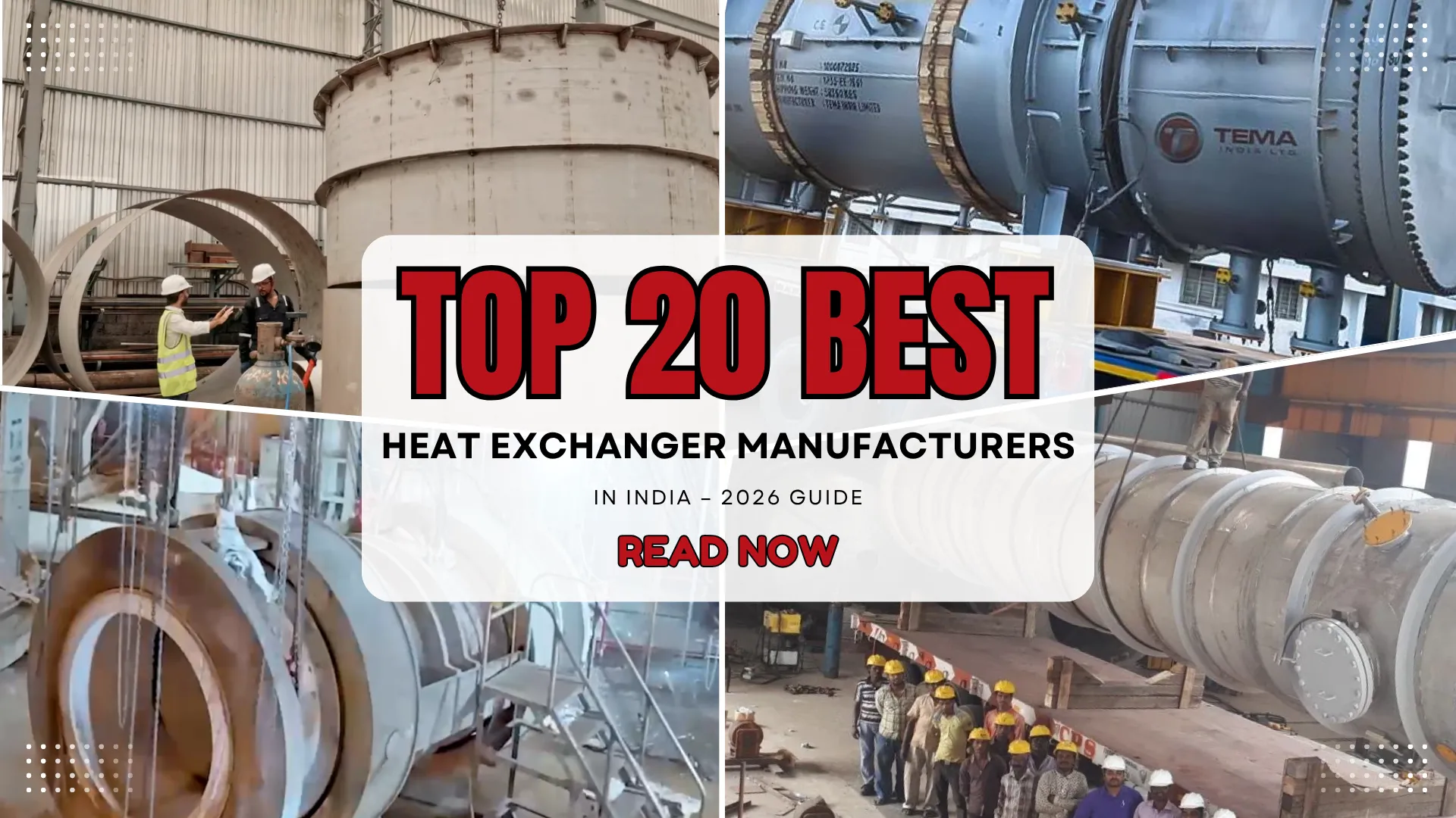 20 Best Heat Exchanger Manufacturers in India – 2026 Guide