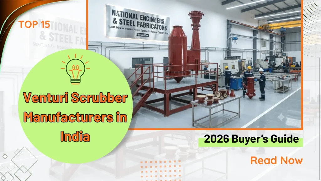 Top 15 Venturi Scrubber Manufacturers in India: 2026 Buyer’s Guide